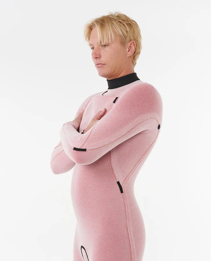 Flashbomb Fusion 3/2 Chest Zip Wetsuit - Black