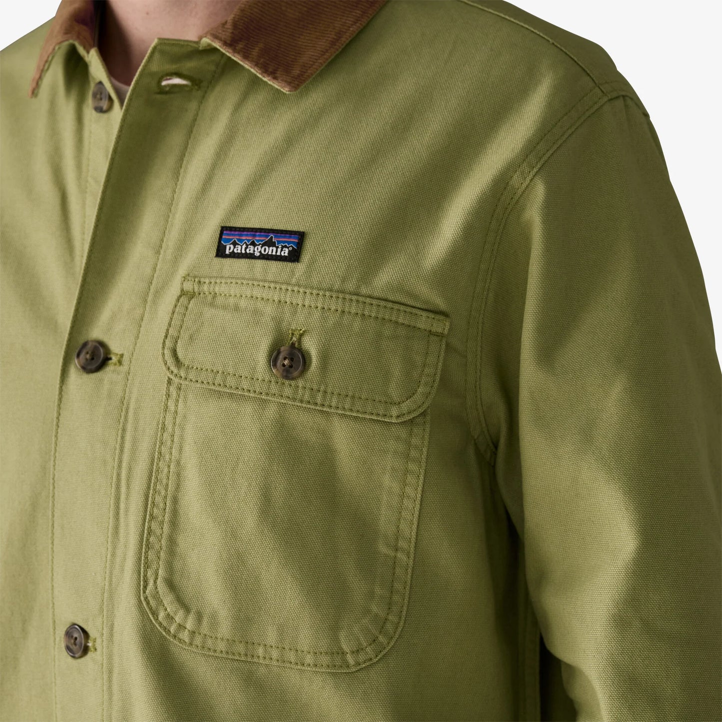 Patagonia Men's Point Reyes Canvas Jacket - Gumtree Green