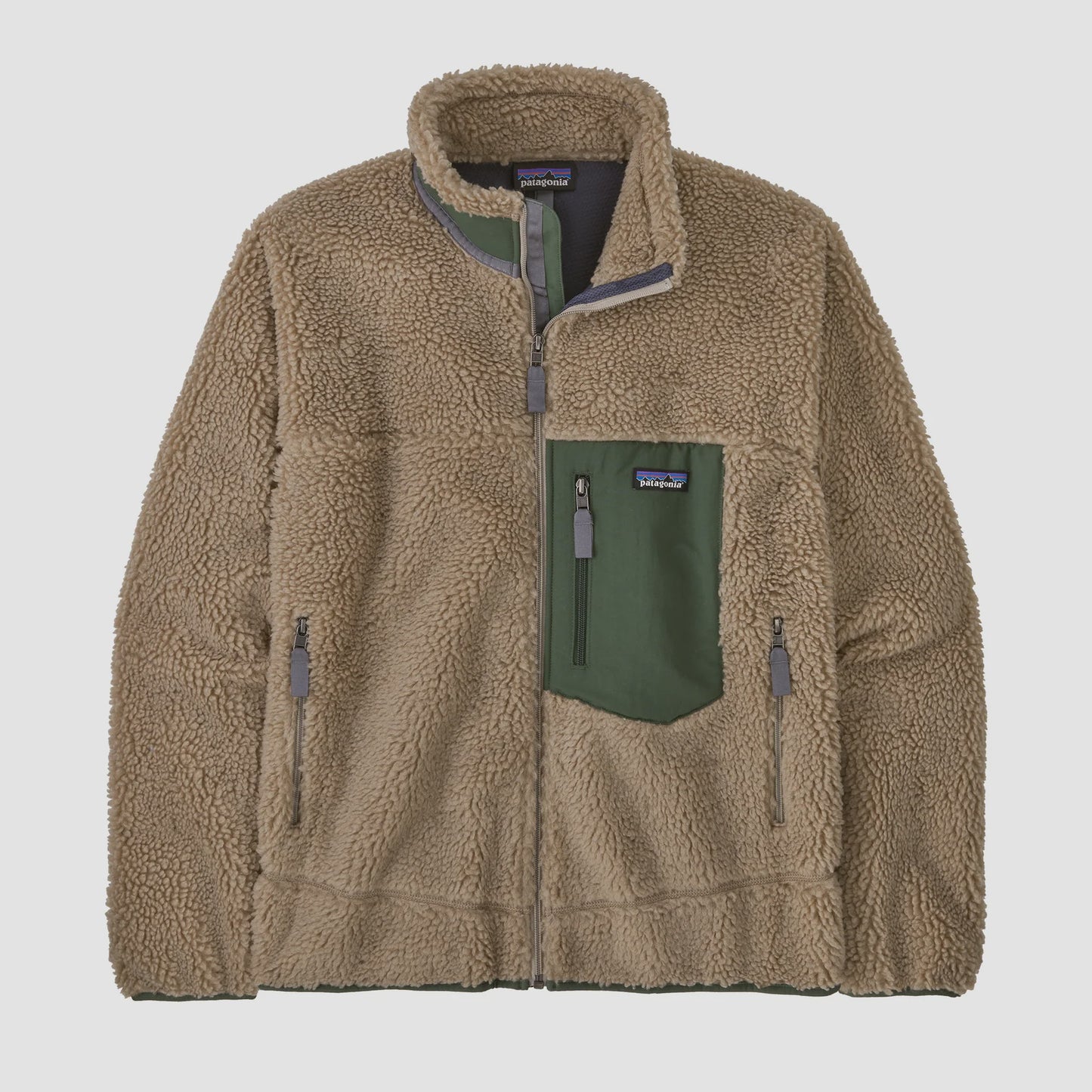 Men's Classic Retro-X® Fleece Jacket - Seabird Gray