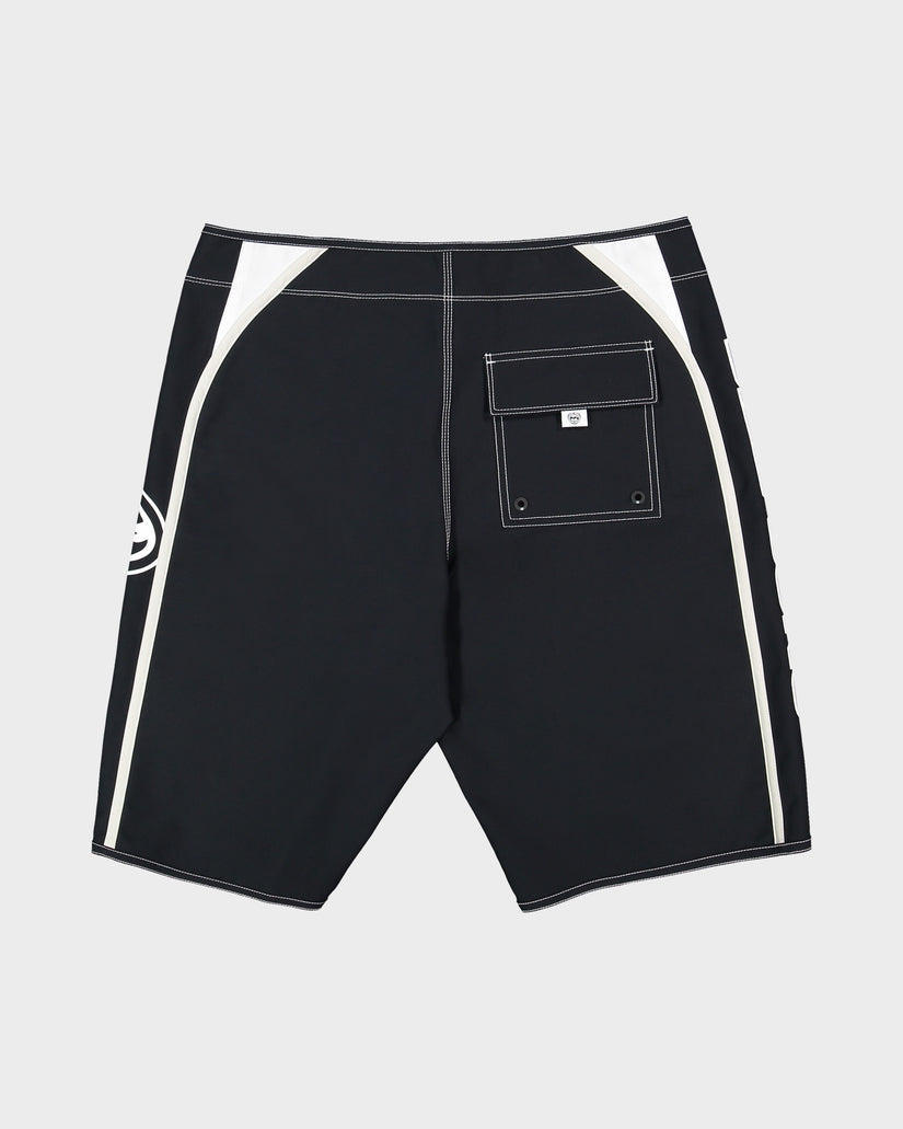 Billabong Mens Dbah Bio Wave 21" Boardshorts - Black/White
