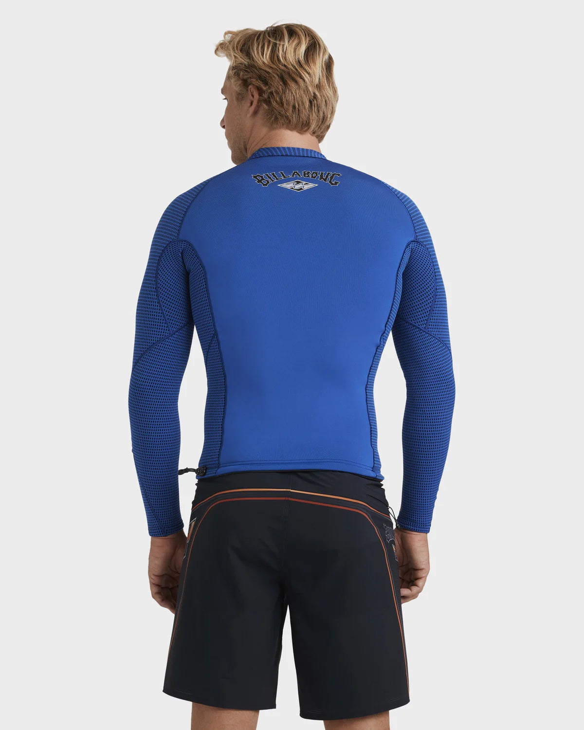 Mens 1mm Revolution Long Sleeve Wetsuit Top - Dark Cobalt