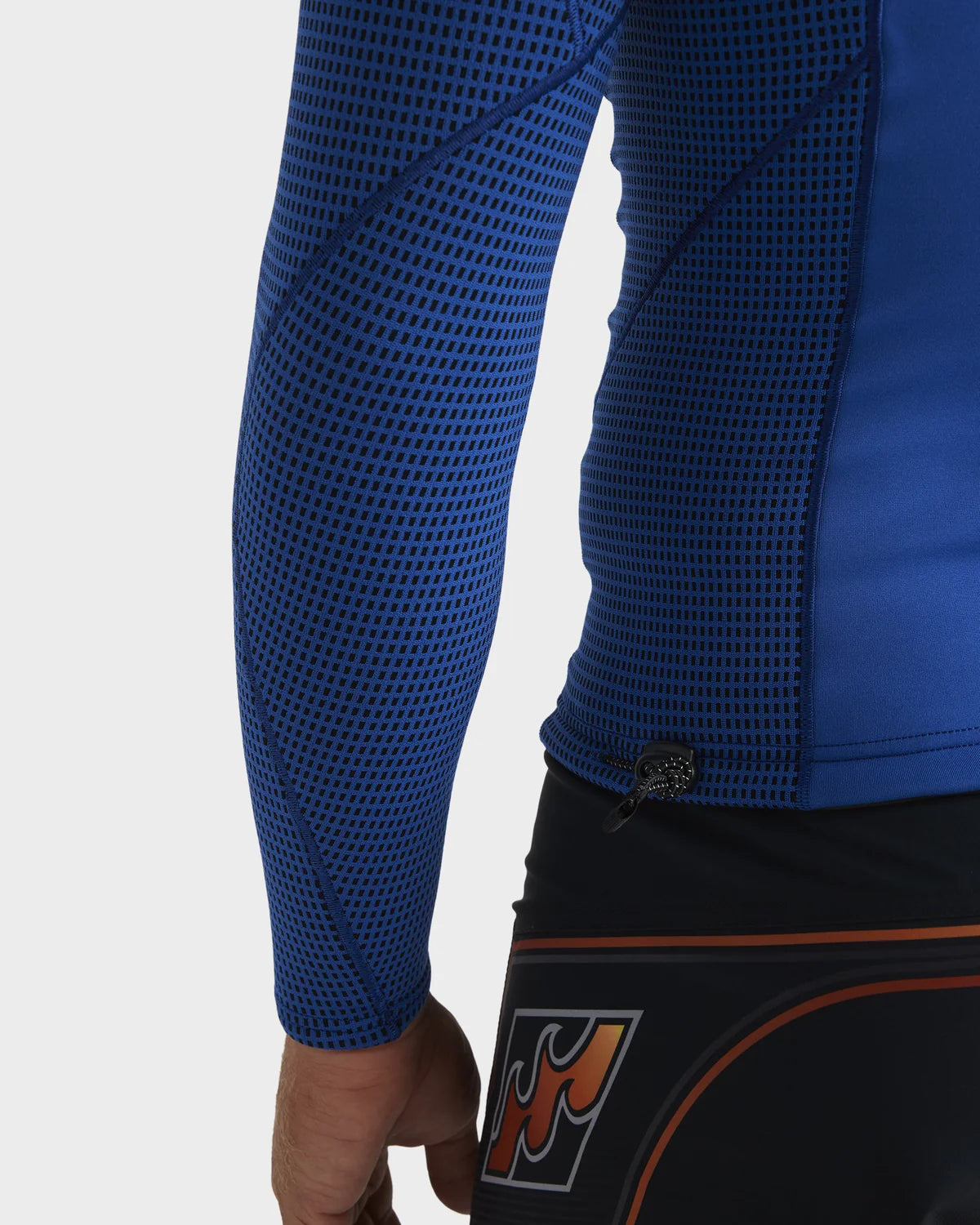 Mens 1mm Revolution Long Sleeve Wetsuit Top - Dark Cobalt