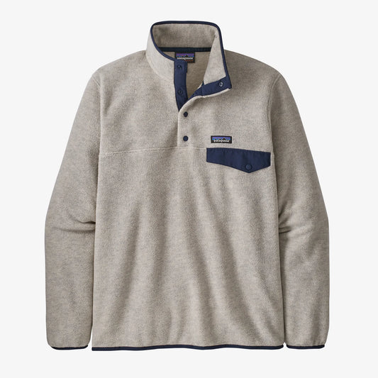 MEN'S LW SYNCH SNAP-T P/O - OATMEAL HEATHER