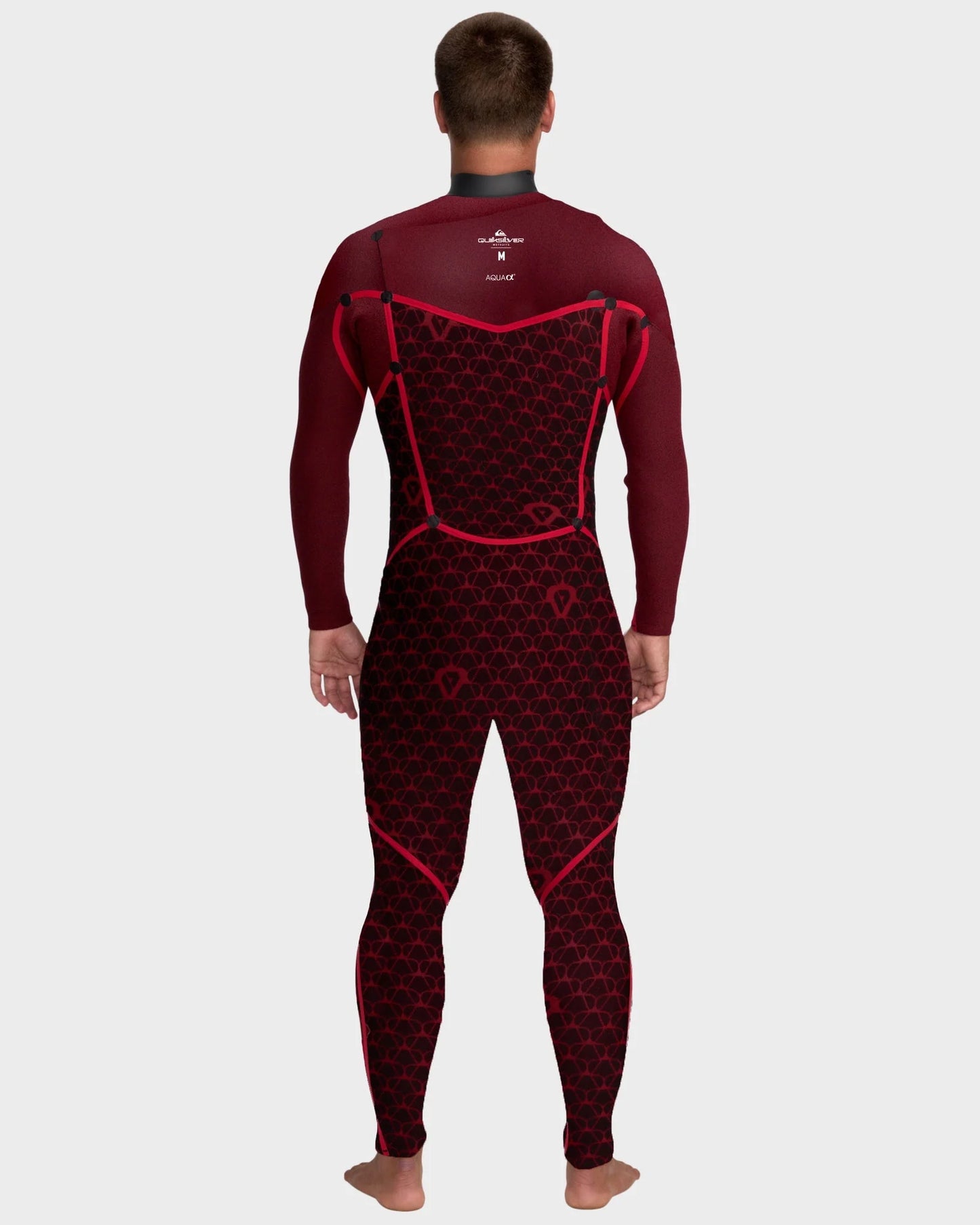 Quiksilver Men's 3/2mm Marathon Sessions Chest Zip Wetsuit