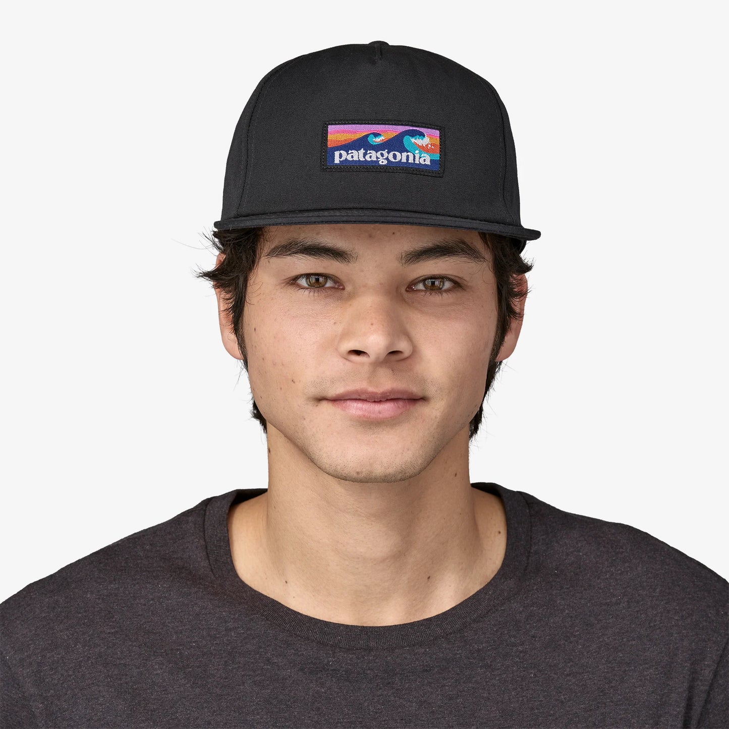Patagonia Boardshort Label Funfarer Cap - Ink Black
