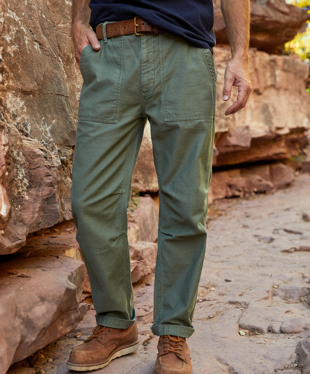 Outerknown The Field Pant - Off Duty Drab