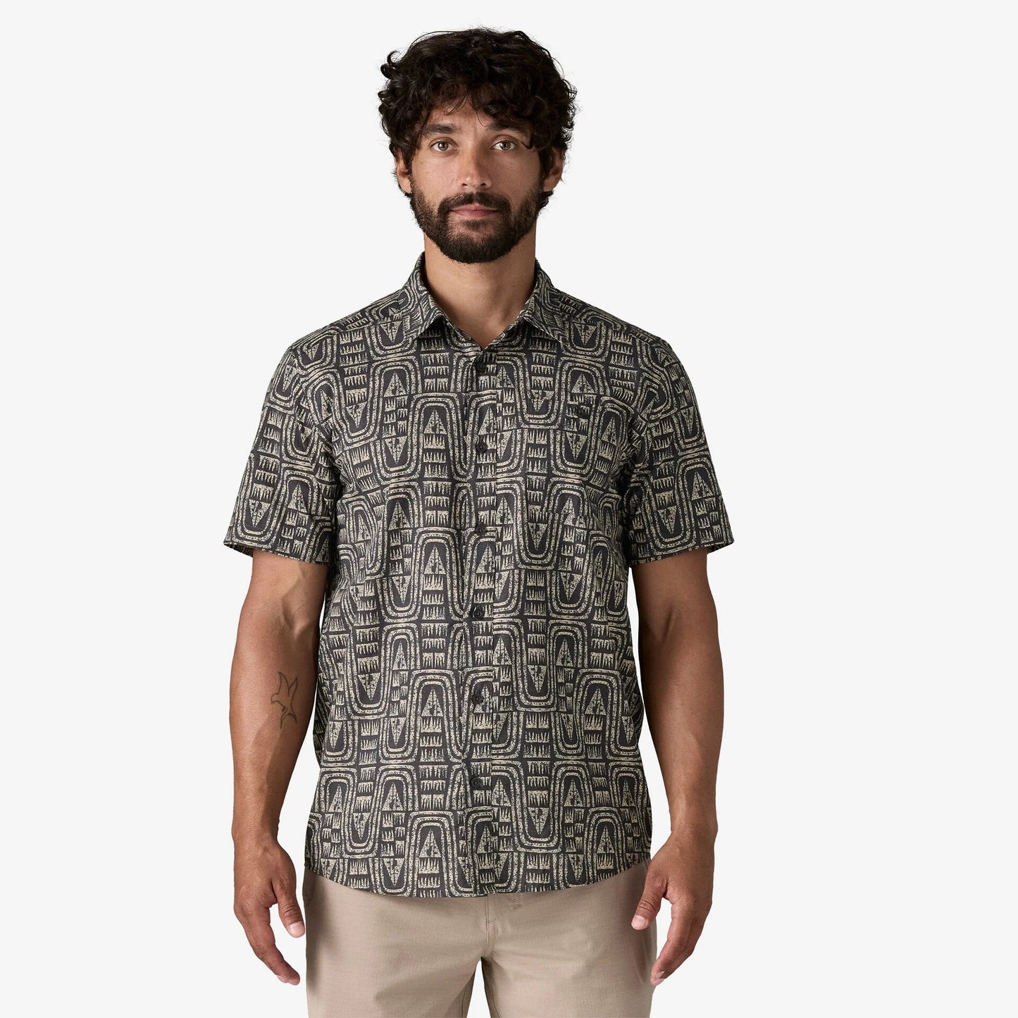 Patagonia Men's Go-To Shirt - Flow: Sunken Blue