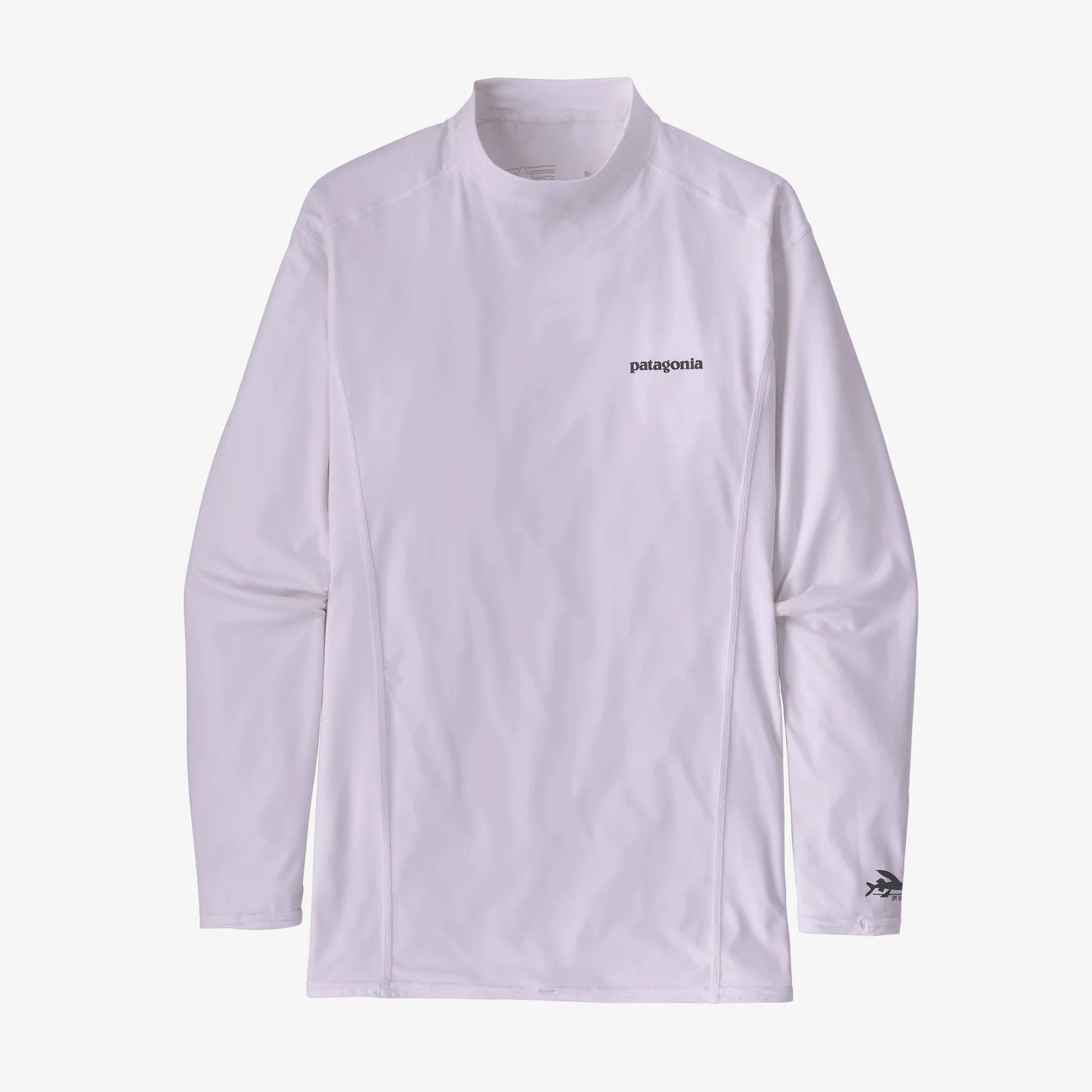 Patagonia Men's Long Sleeve R0 Rash Vest Top - White