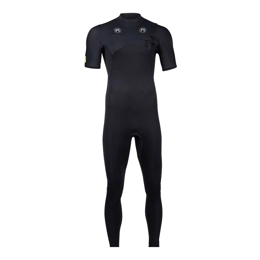 Apollo 2mm Short Sleeve Steamer - Black