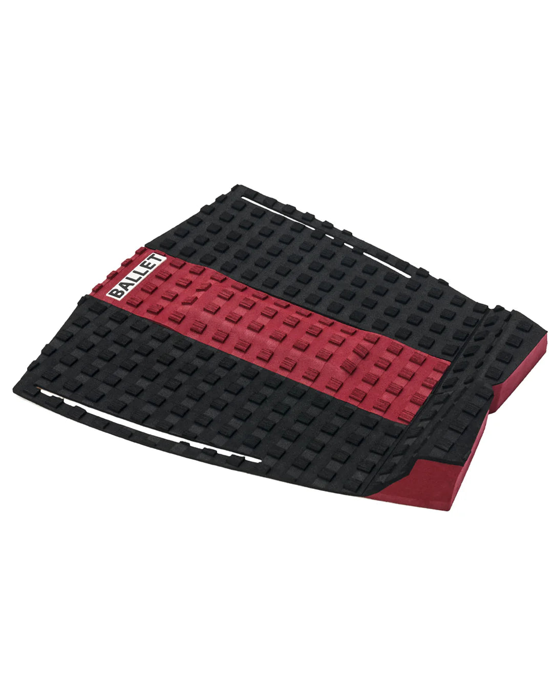 ANTI-SLIP 3 PIECE PAD - BLACK/BURGUNDY