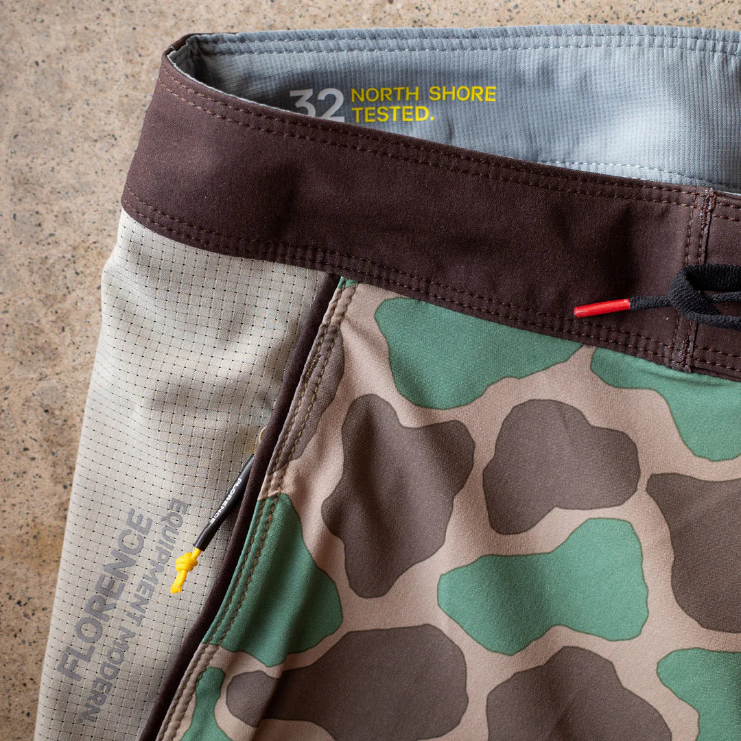 F1 AIRTEX GAMMA BOARDSHORT - WOODLAND CAMO