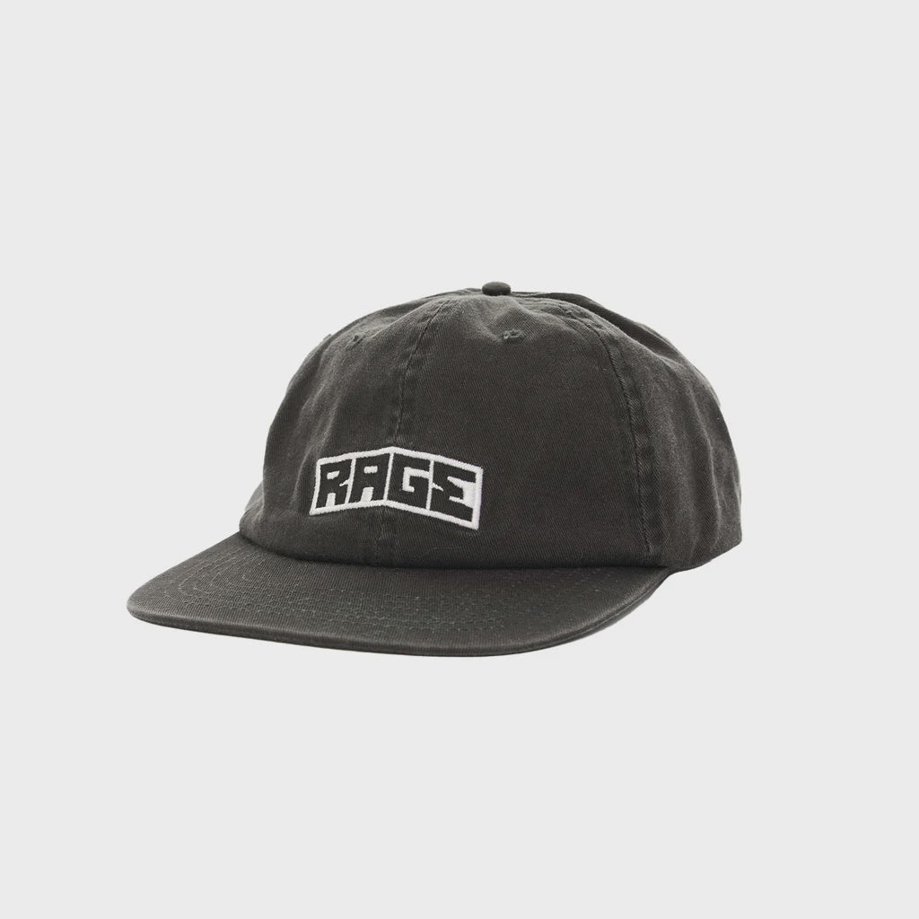 RAGE LOGO BLACK CAP