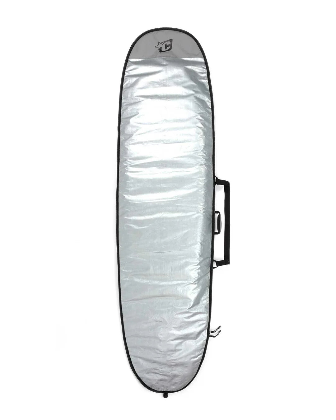 Funboard Icon Surfboard Cover - Silver
