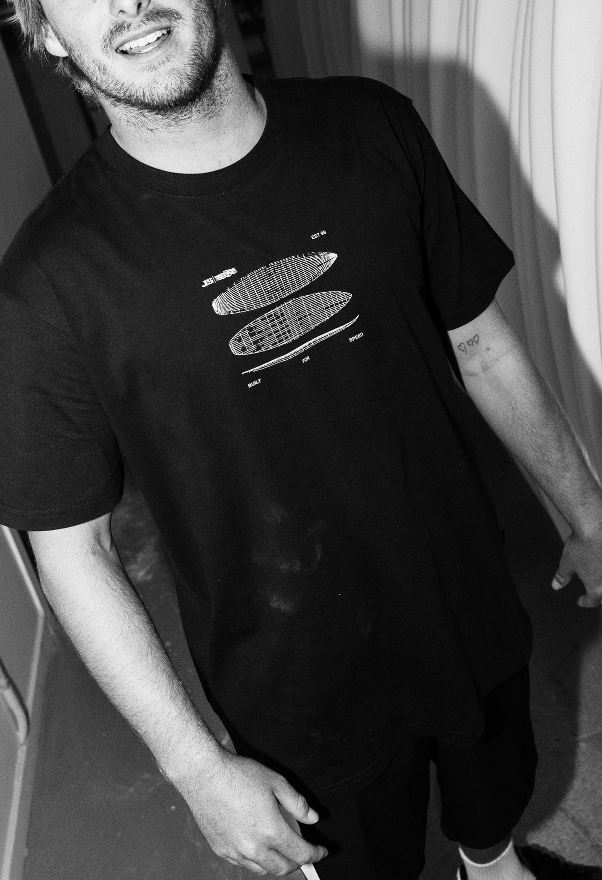JS Profile Tee - Black