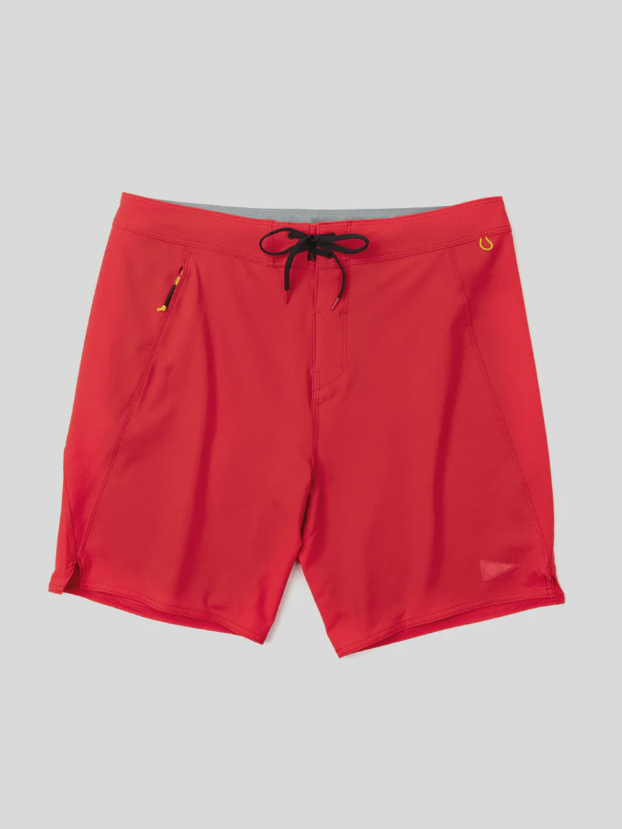 Florence F1 Standard Issue Boardshort - Rescue Red