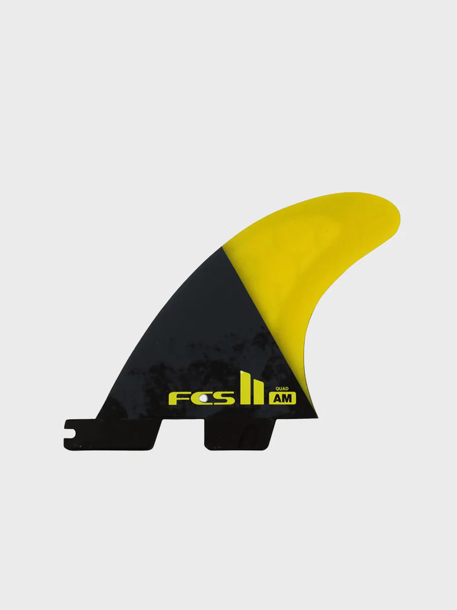 FCS II Al Merrick PC Quad Rear - Large/Yellow