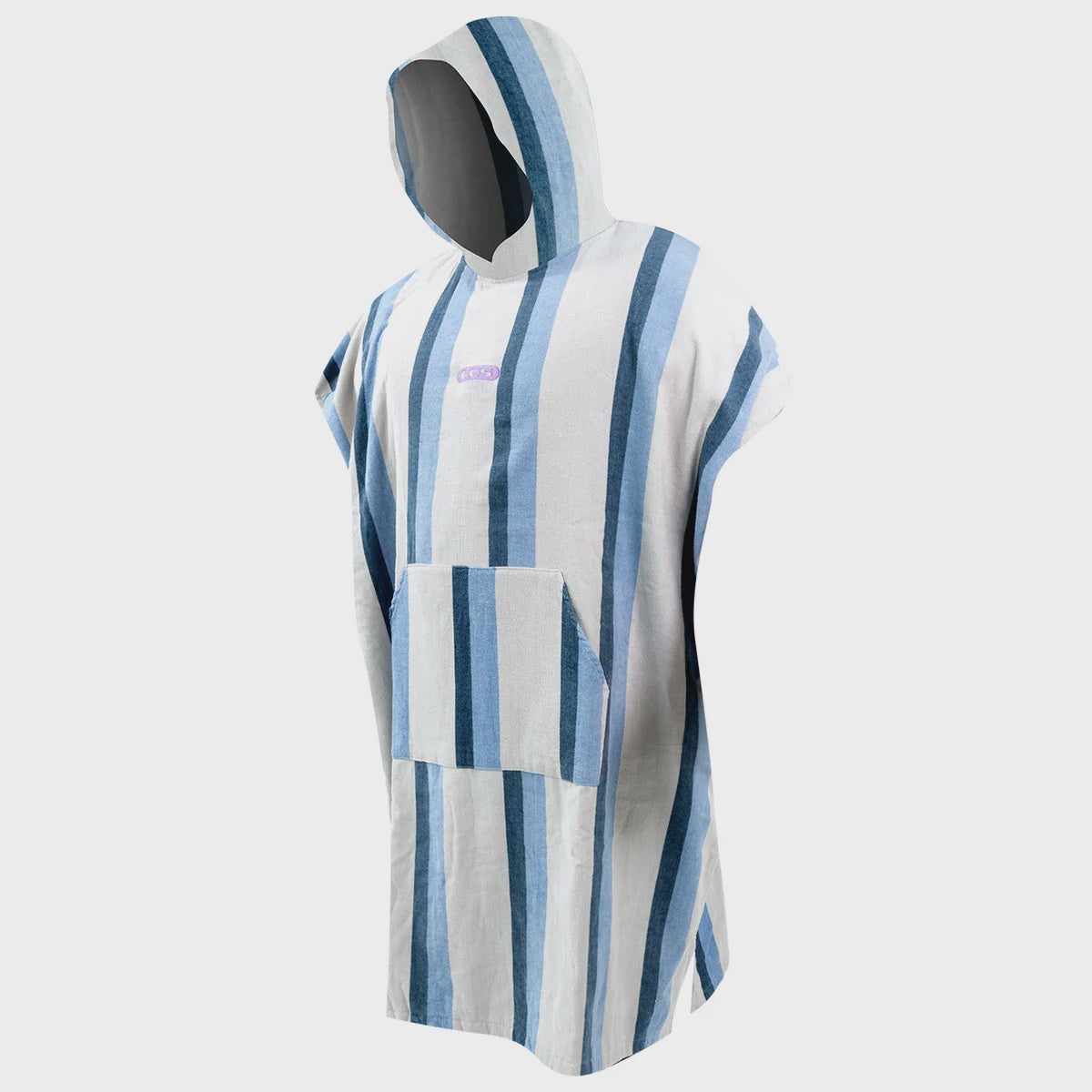 FCS STRIPED TOWEL PONCHO TEAL