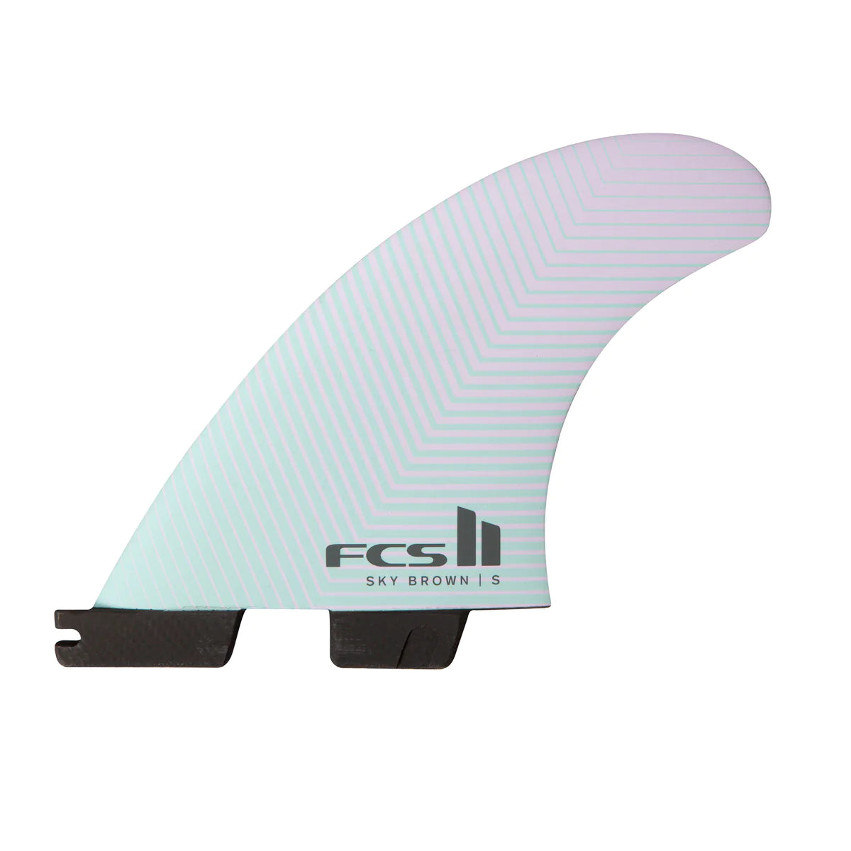 SKY BROWN PC TRI FIN - SEAFOAM/LAVENDER