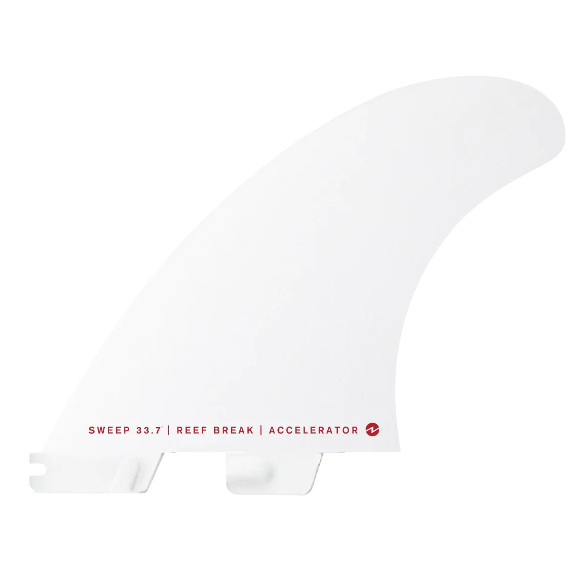 FCS II Accelerator PC Tri Fin Set - White Edition