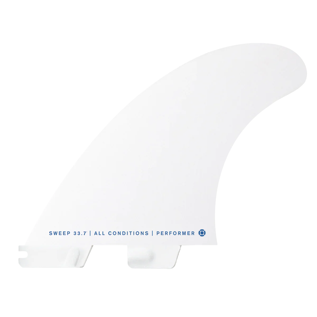 FCS II Performer PC Tri Fin Set - White Edition