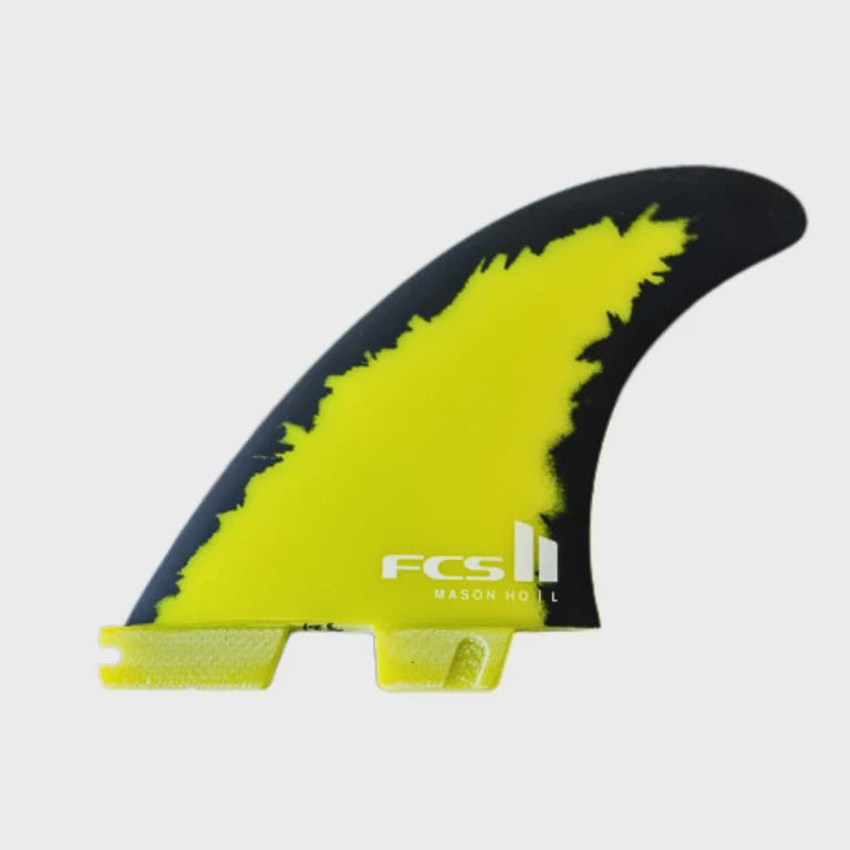 FCS II Mason Ho PC AirCore Tri Fin Set - Yellow/Black