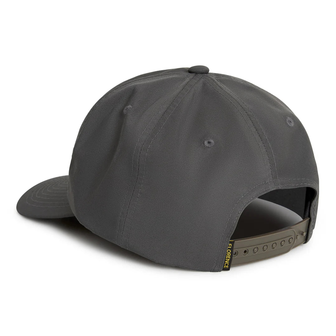 Florence Logo Twill Hat - Charcoal