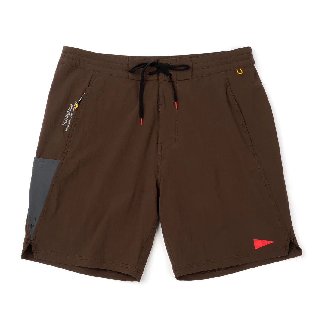 F1 CORDURA UTILITY BOARDSHORT - DARK BROWN