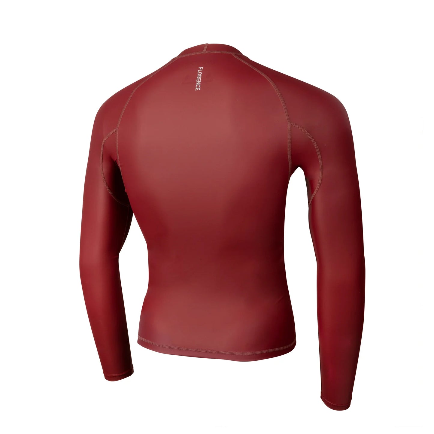 WINDSHIELD LONG SLEEVE RASHGUARD - MAROON