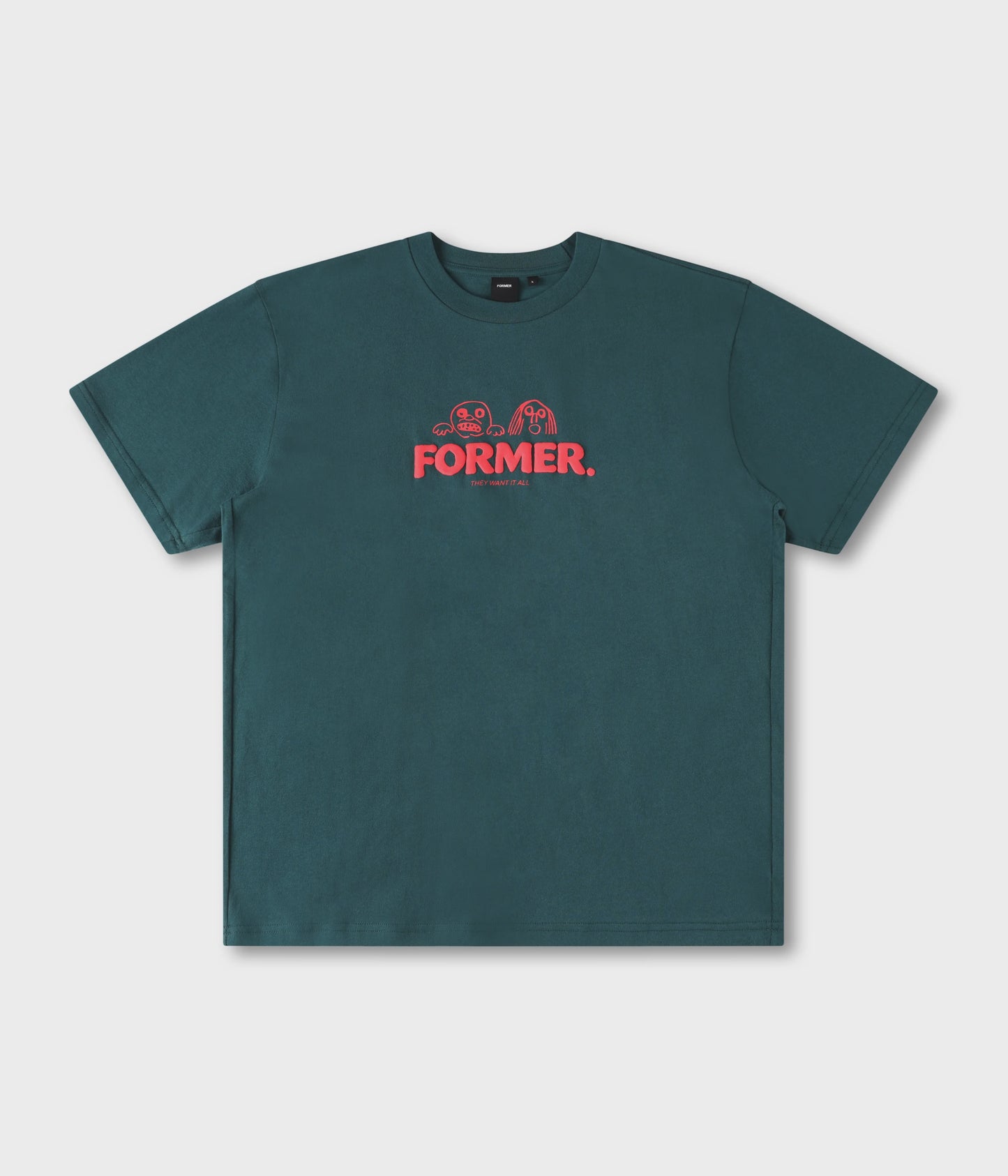 Want It All T-Shirt - Petrol