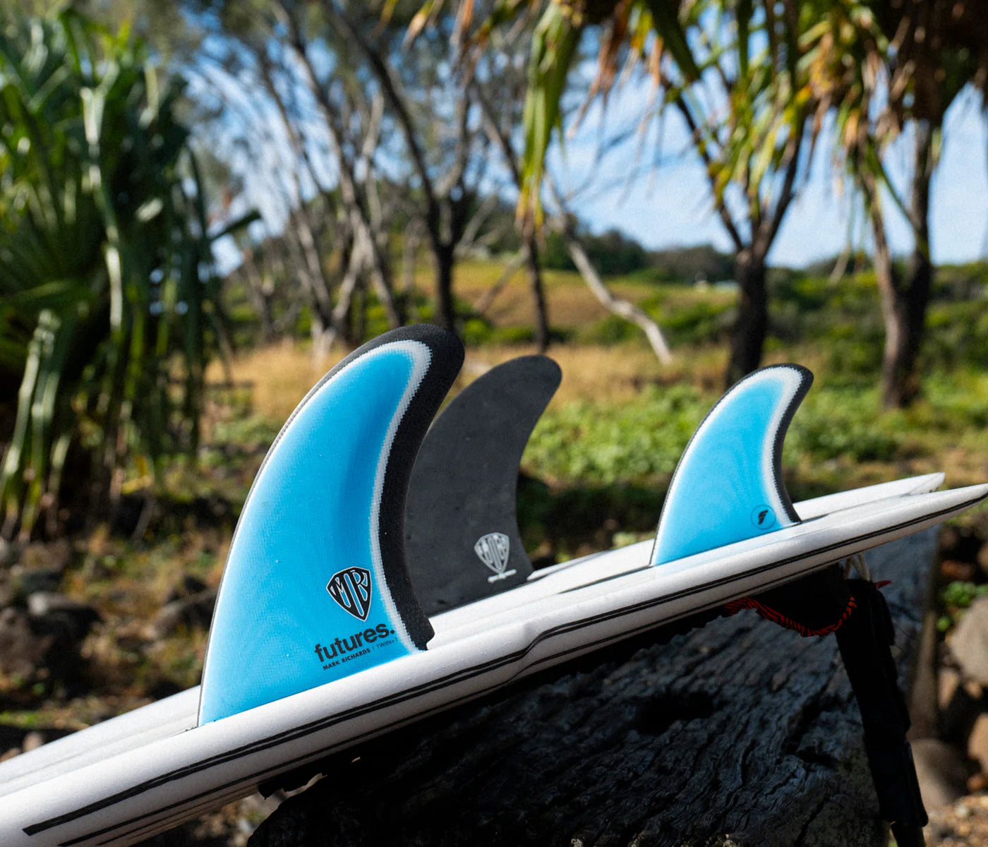 Mark Richards Fibreglass Twin +1 - Blue/White/Black