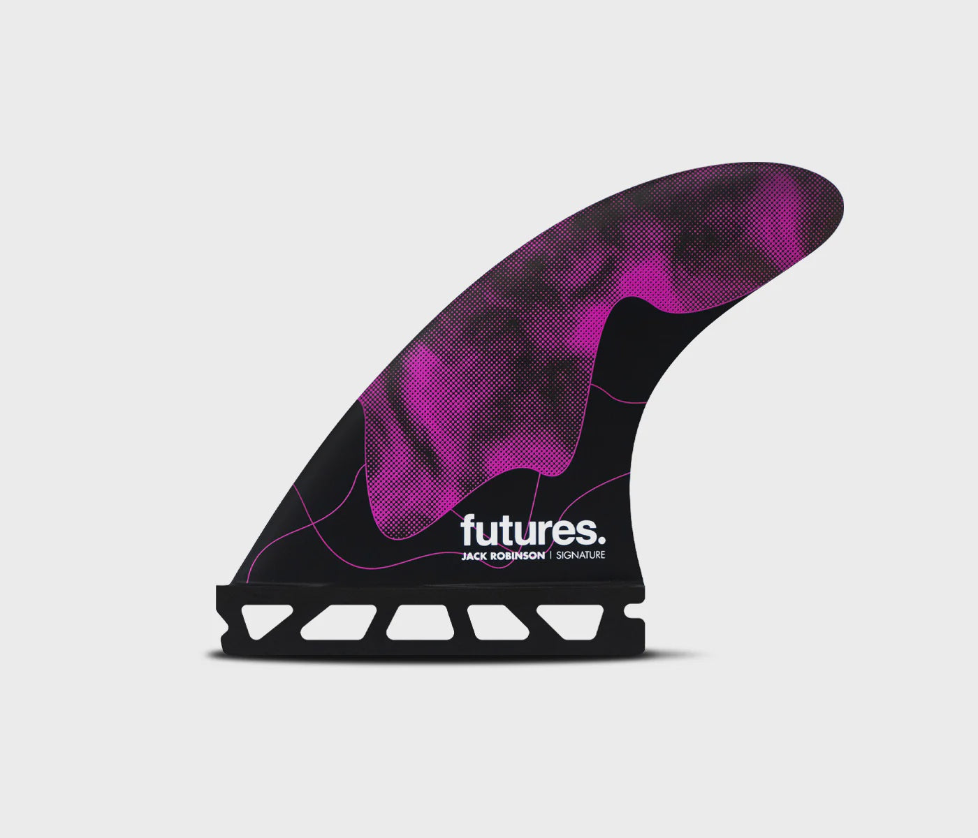 Futures Jack Robinson Signature Small Fin Set - Violet