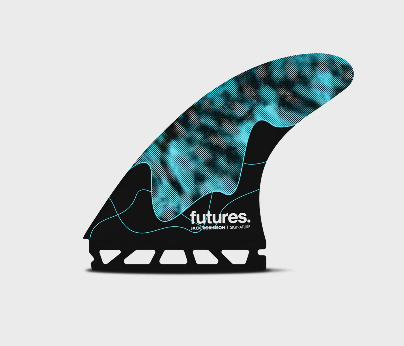 Futures Jack Robinson Signature Large Fin Set - Aqua