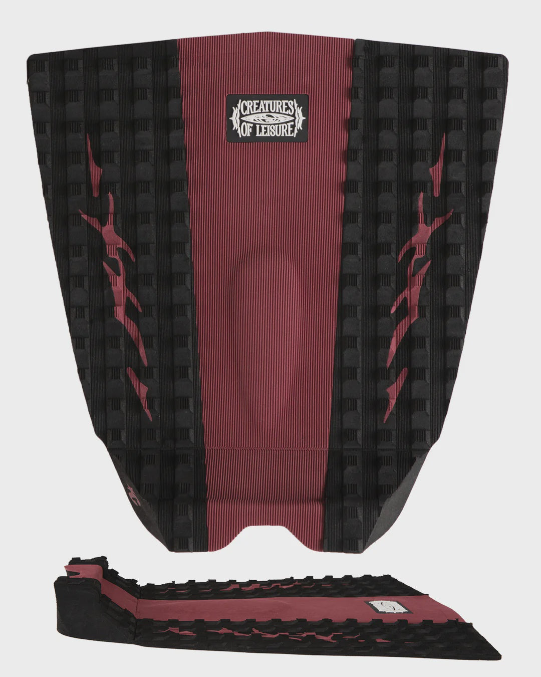 Creatures Punish III Traction Pad - Dark Rose/Black