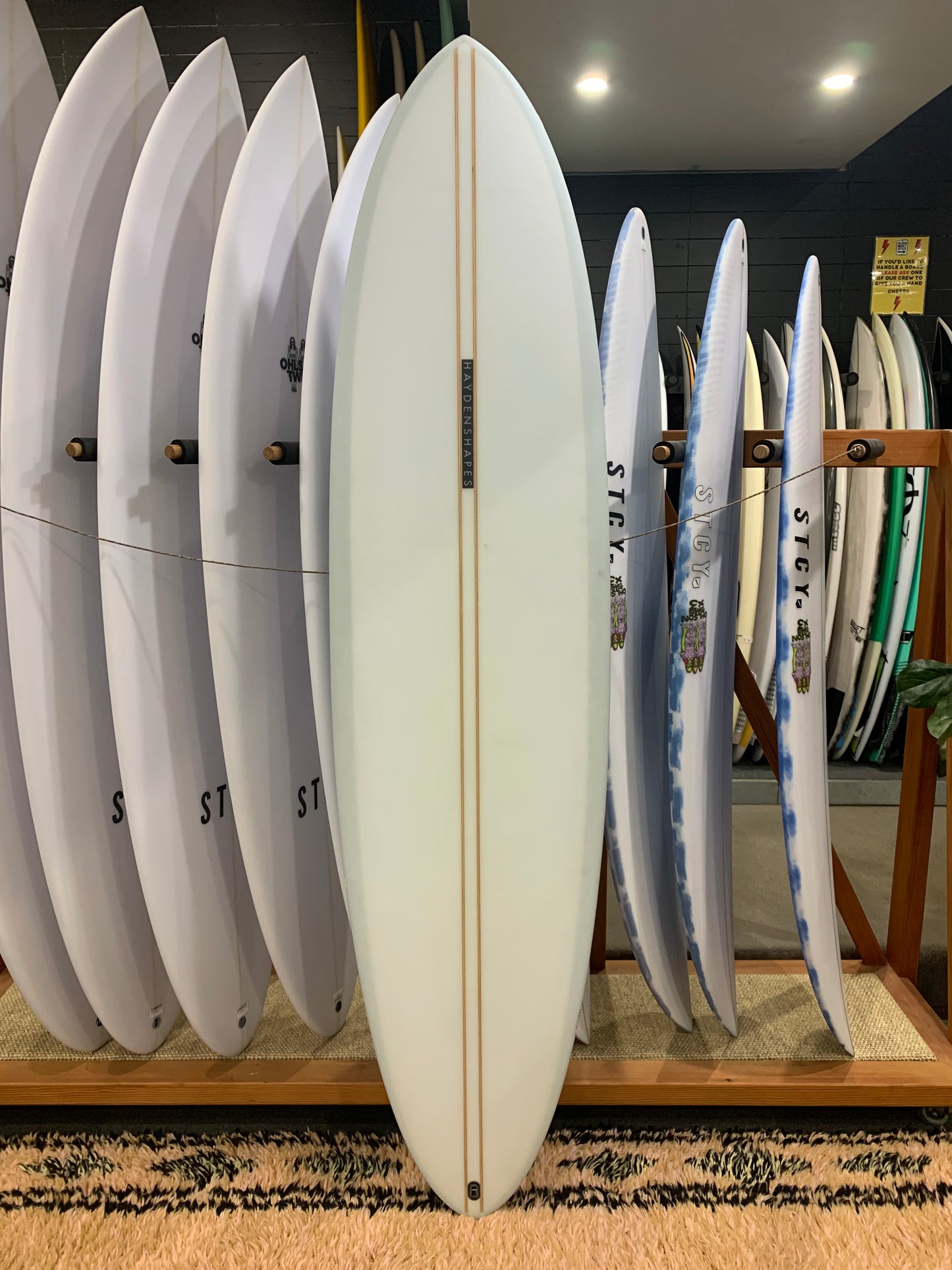 HS MID LENGTH GLIDER PU TINTED