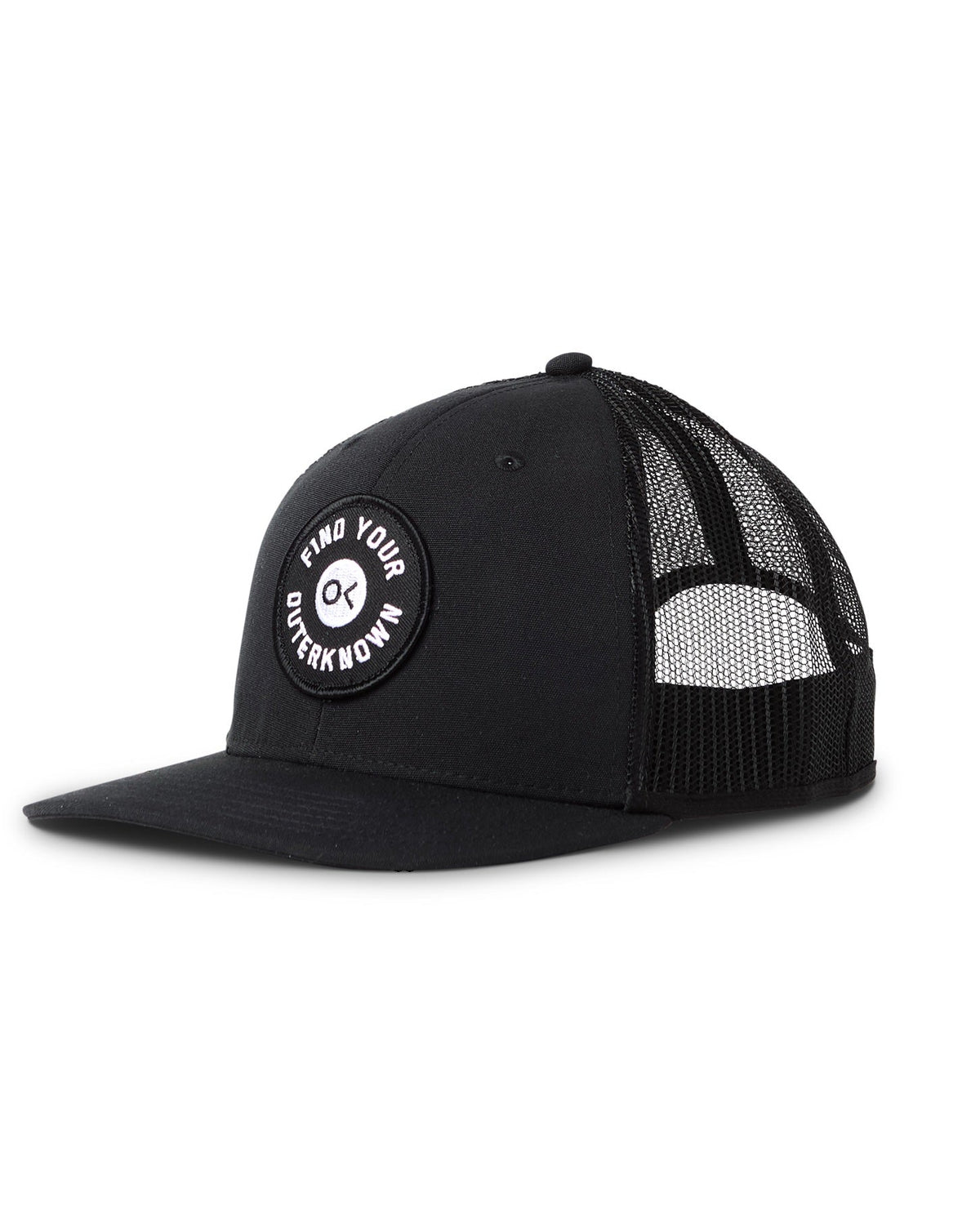 Outerknown FYOK Patch Trucker - Pitch Black