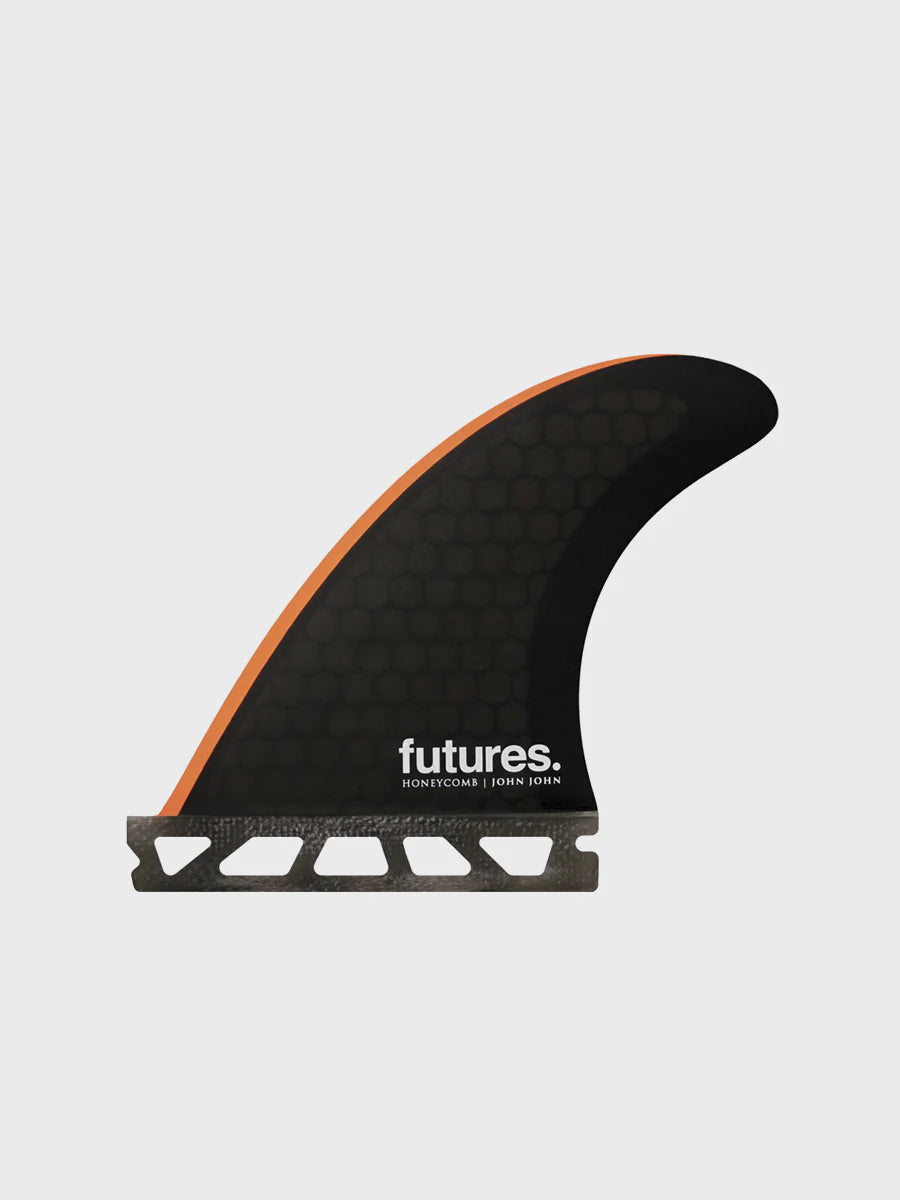 Futures John John Florence Honeycomb (Grom/XS) - Black/Orange
