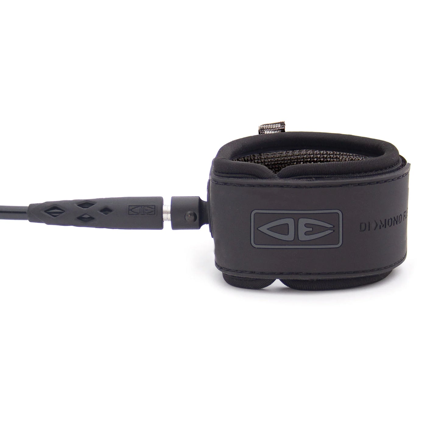 Diamond Flex 7ft Regular Leash - Black