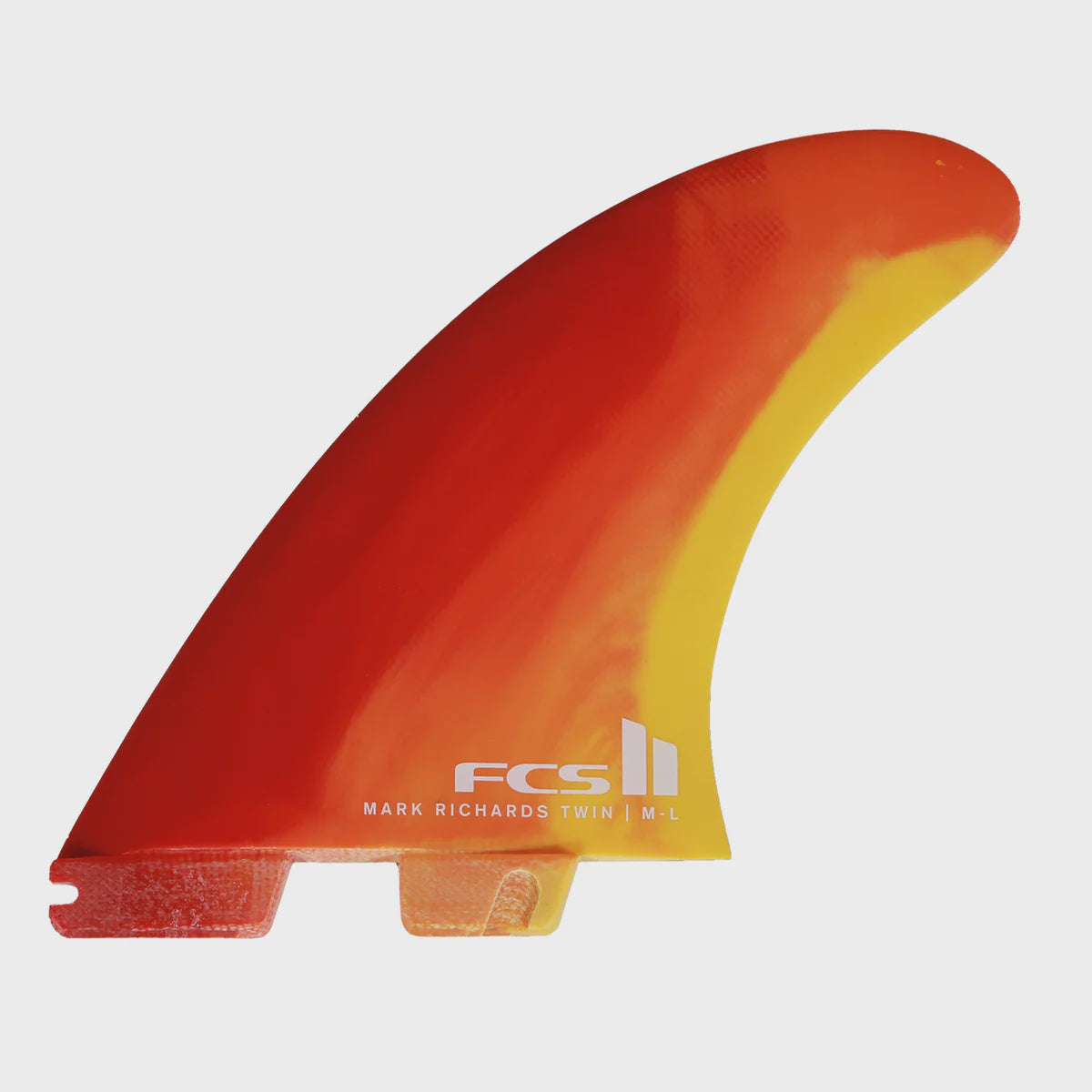 FCS II Mark Richards Twin+1 Fin Set - Sunset Swirl