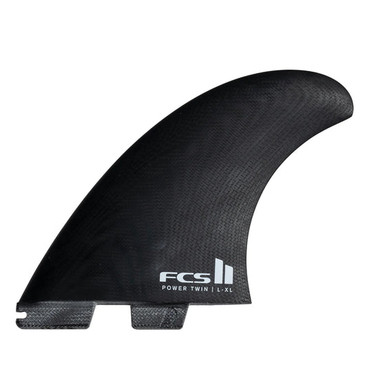 FCS II Power Twin +1 PG Fin Set - Black