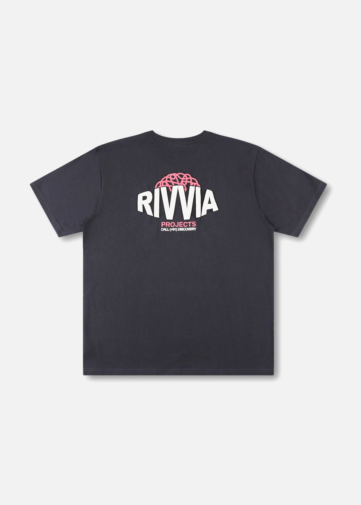 Rivvia Brains Trust Relaxed Fit T-Shirt - Pigment Black
