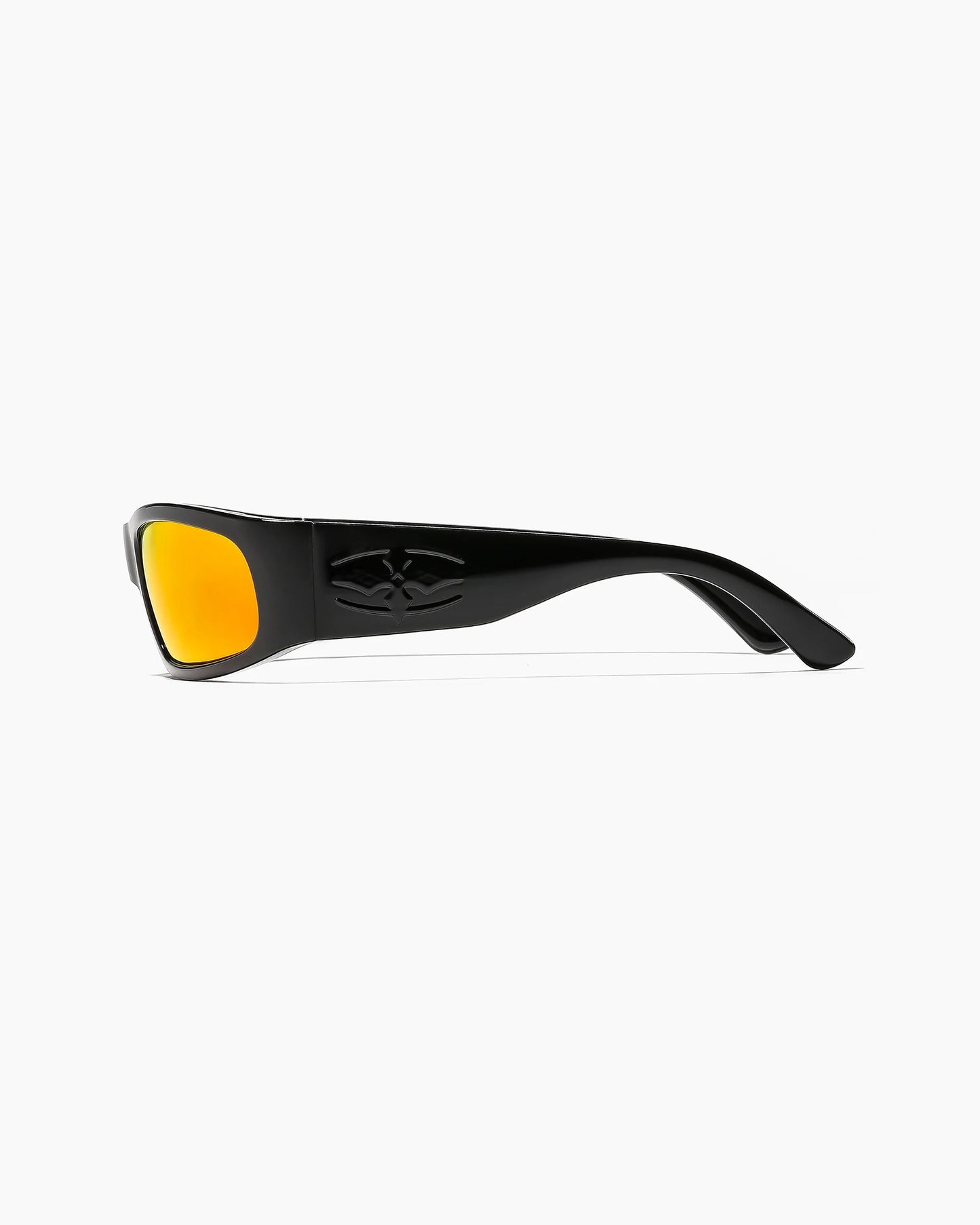 Parasite - Matte Black / Orange Reflective Polarised