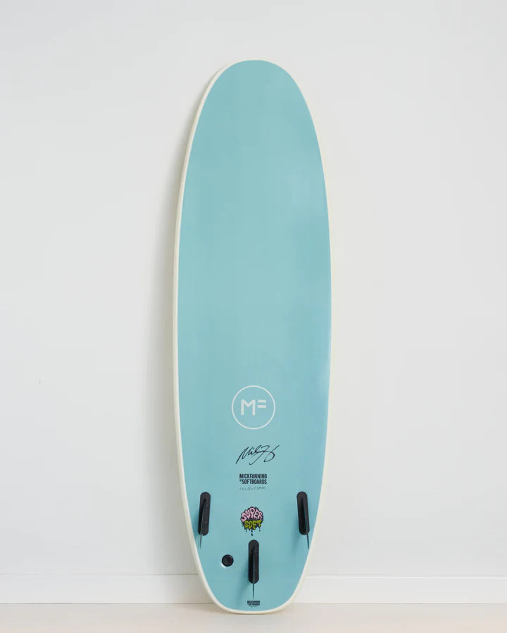 MF Beastie SuperSoft Softboard - White/Teal