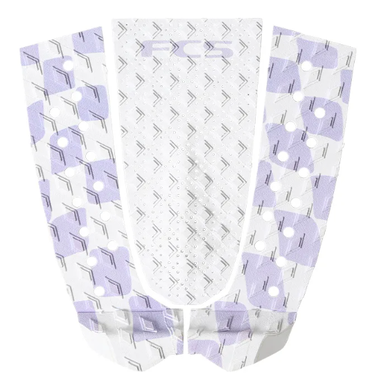 FCS Caroline Marks Traction Pad - Lavender/White Check