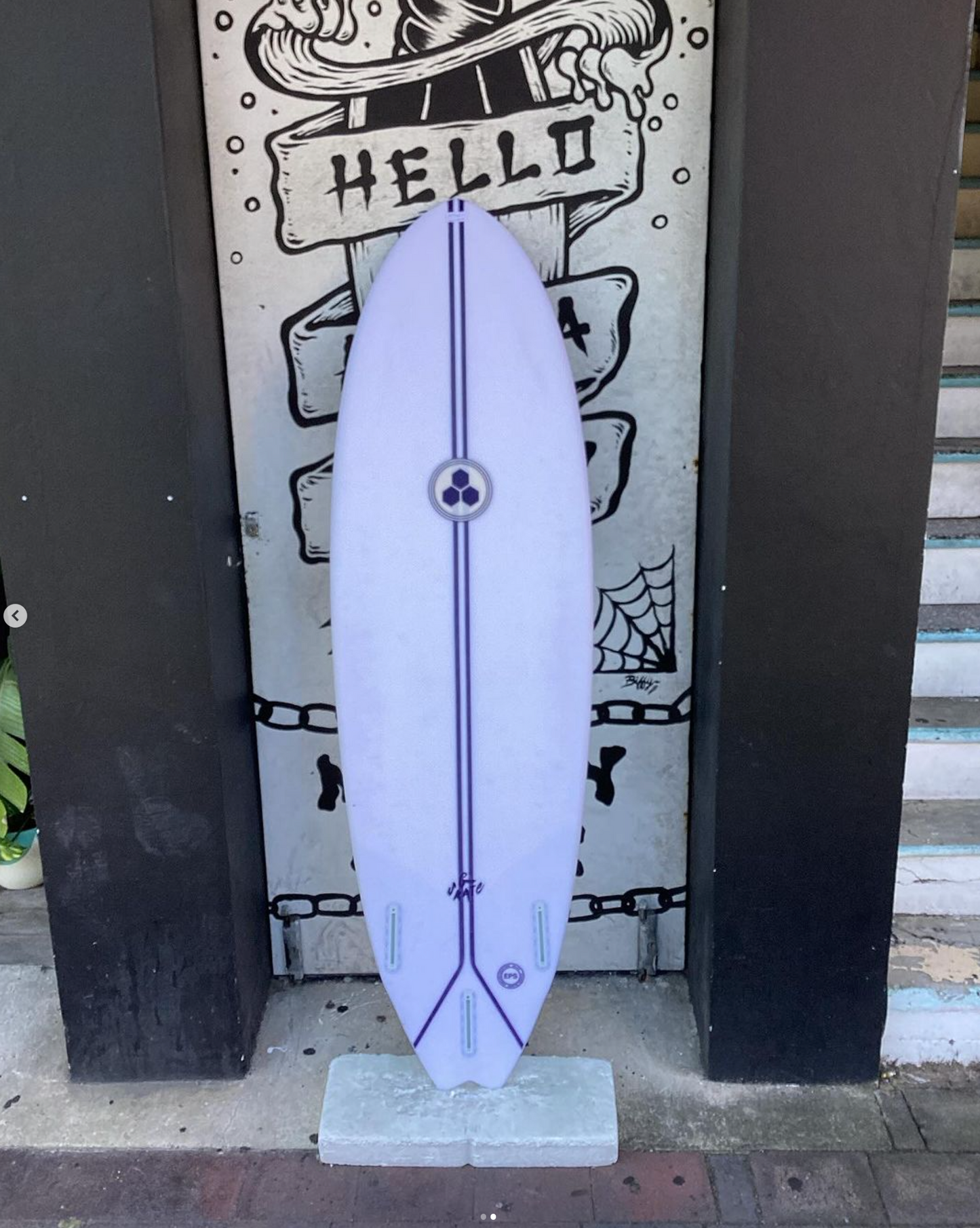 USED - 6'0 G-SKATE SPIKE-TEK (38L)