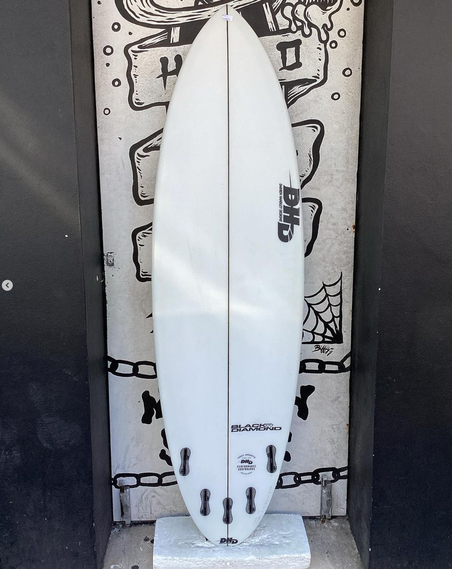 USED - 6'8 BLACK DIAMOND (46L)