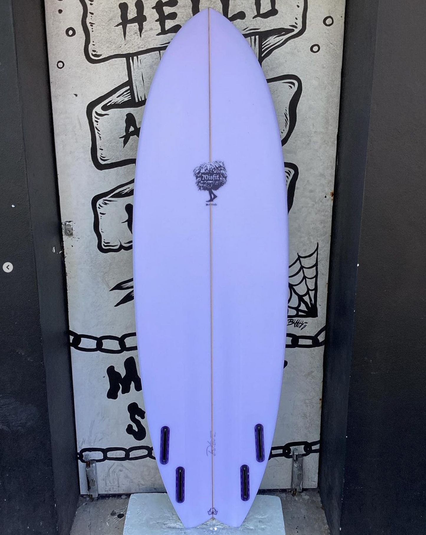 USED - 6'1 MISFIT (41L)