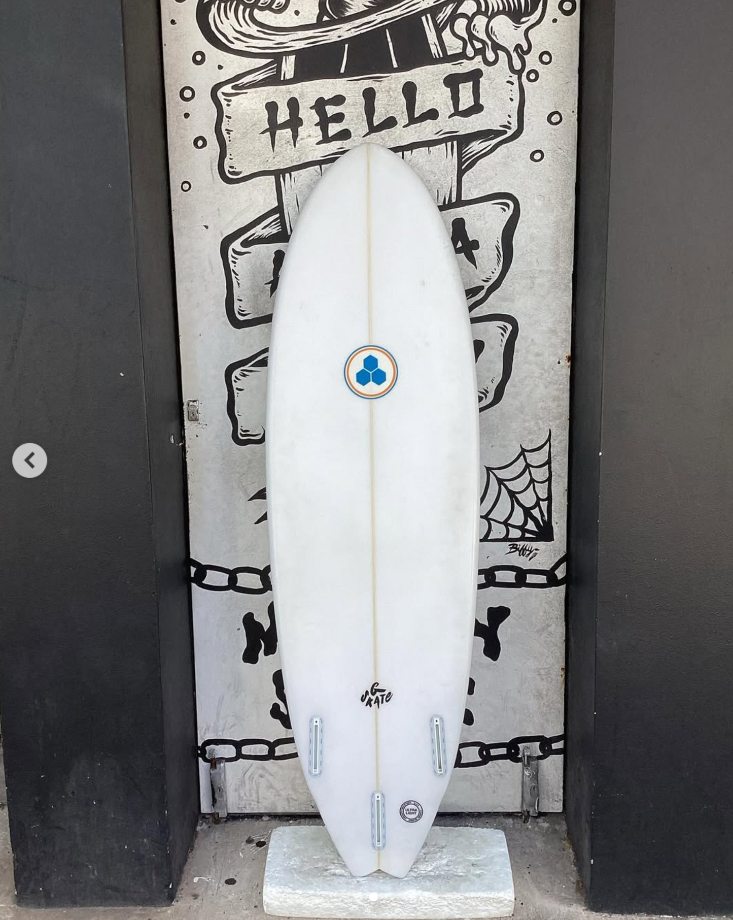 USED - 5'10 G-SKATE BLUE (34.5L)