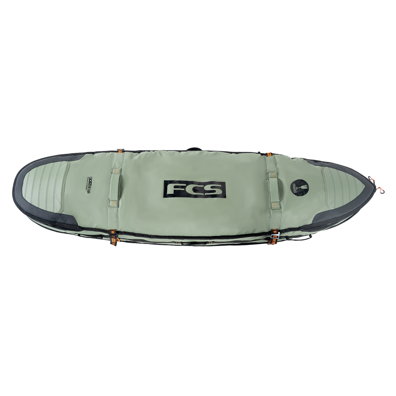 FCS Travel 2 Shortboard/Fish Board Cover - Alpine