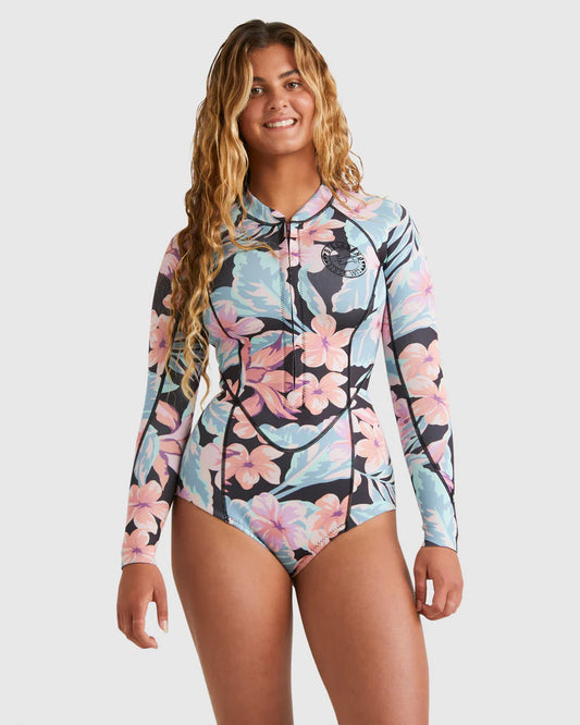 BILLABONG SALTY DAYZ NATURAL LS SPRING - NIGHTS IN PARADISE