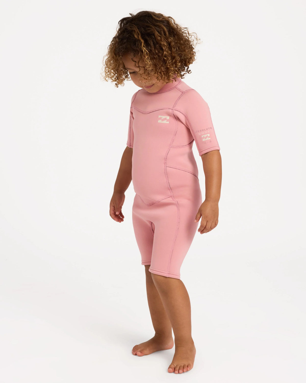 Billabong Girls Sizes 2-6 2mm Absolute Springsuit - French Rose